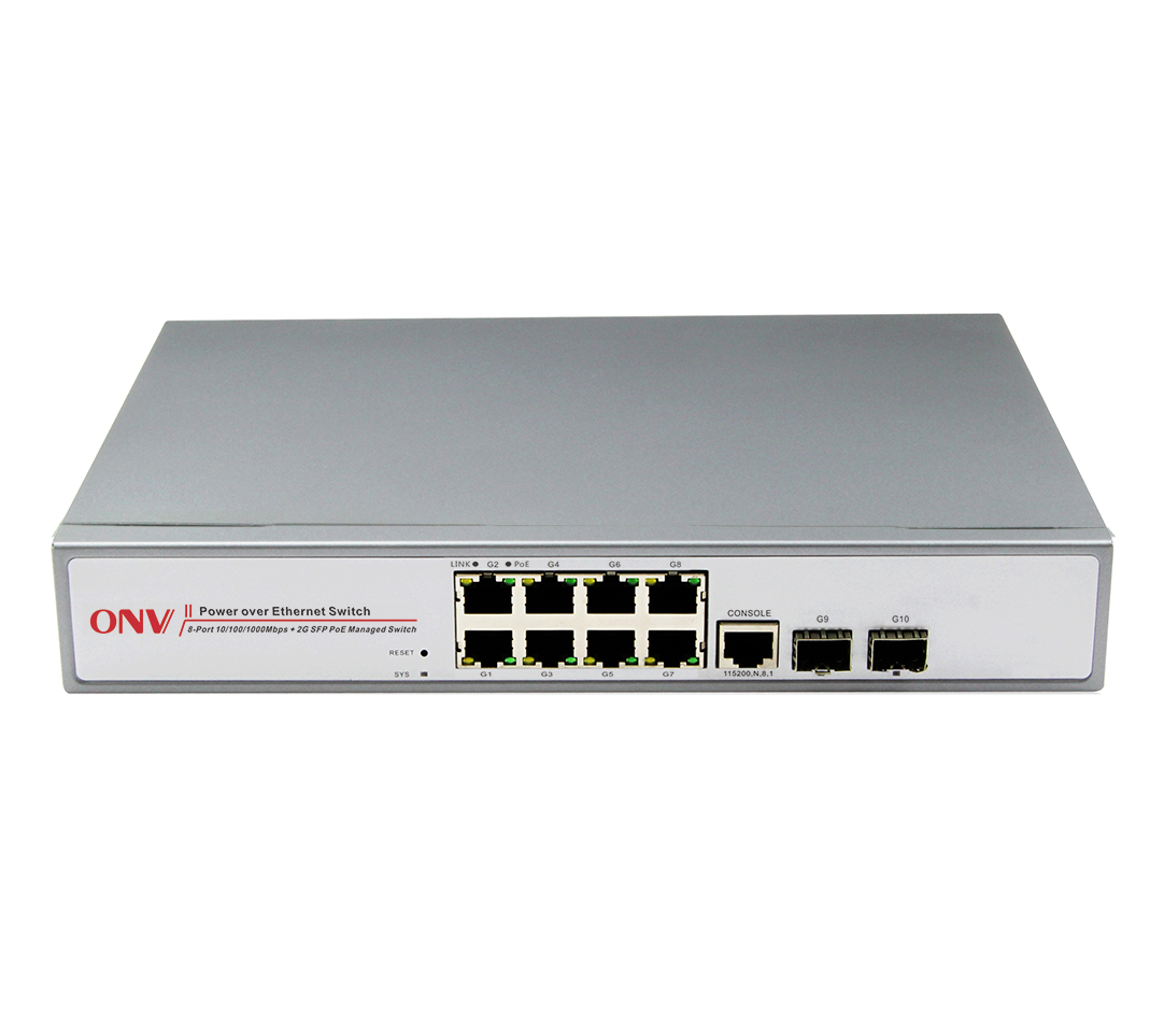 POE33108PFM-at 8 IP POE CAMERA POWER NETWORK ENDPOINT SWITCH WITH 1 LAN PORT (8 PORT 10/100M POE 15.4W EACH + 1 PORT 10/100/1000M BASE-T STANDARD)