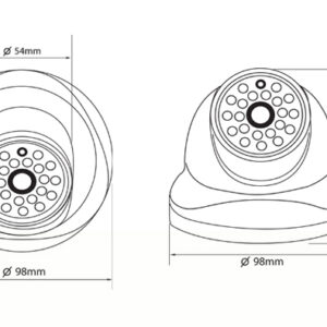Camera Sambo VD07BHI1240 Dòng camera Hàn Quốc