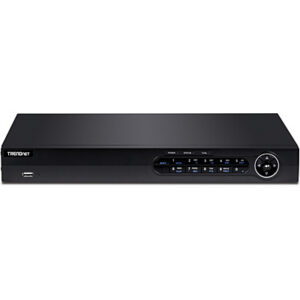 8-Channel HD NVR with 2 TB HDD TV-NVR2208D2 (Version v1.0R) 8-channel network video recorder Manage up to 8 TRENDnet cameras* Concurrent 1080p HD video recording for all channels Preinstalled 2 TB HDD provides one week of continuous 1080p video recording*** Two 3.5” SATA II bays support up to a 12 TB of storage (6 TB max. per bay, additional HDDs sold separately) Advanced video playback Rack mountable Supports ONVIF compliant network camera