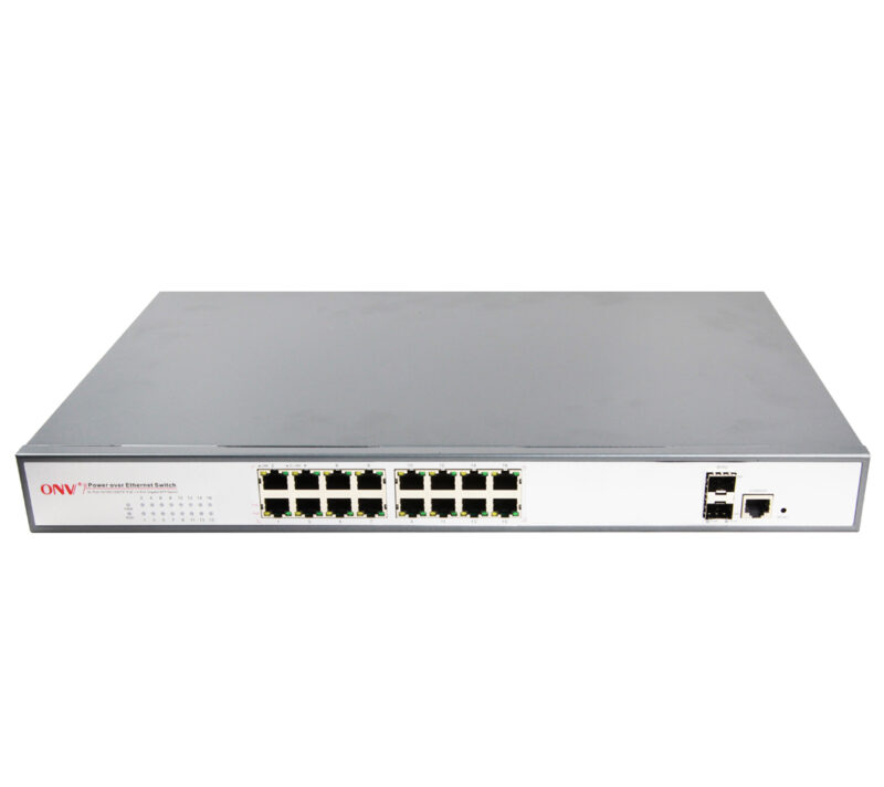 ONV-POE33018PFM Poe Switch 16 Port Gigabit