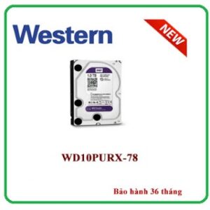 WESTERN PURPLE 2TB DÒNG Ổ CỨNG CHUYÊN DỤNG CHO CAMERA, GHI HÌNH LIÊN TỤC 24/7 ( CHÍNH HÃNG)
