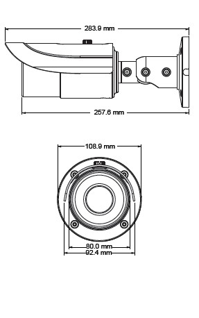 Camera IP hồng ngoại 4.0  HISHARP HS-T036QC