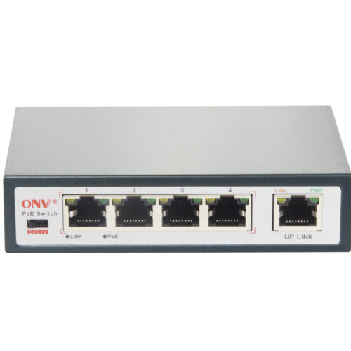 POE31004PL-at.jpg 5-Port 10/100Mbps with 4-Port PoE dùng cho camera ip