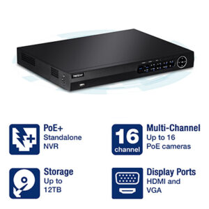 16-Channel HD PoE+ NVR TV-NVR216